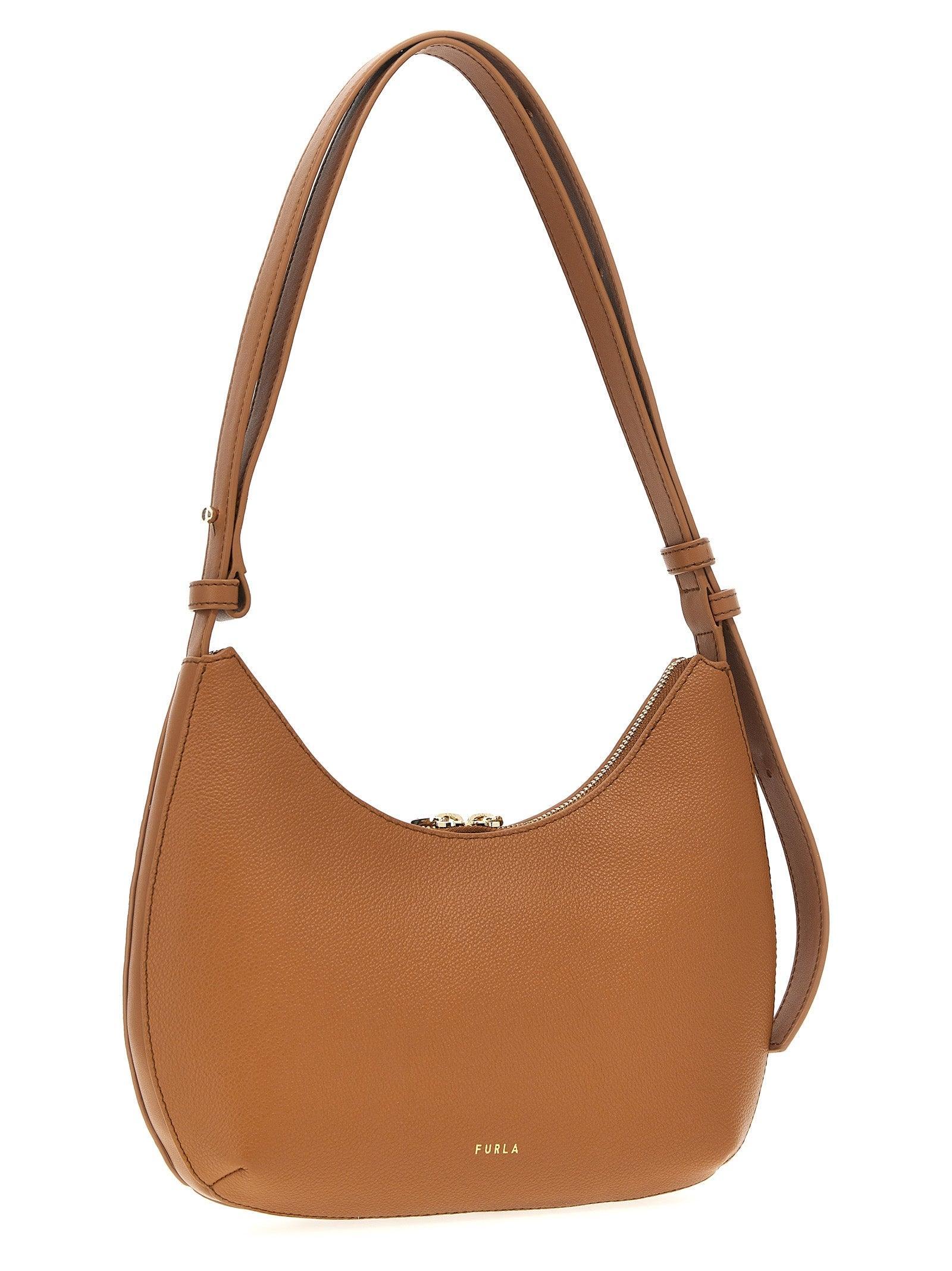 FURLA Goccia S Crossbody Bags Brown Product Image