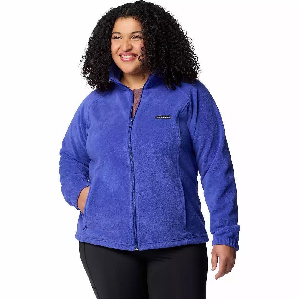 Plus Size Columbia Benton Springs Full-Zip Fleece Jacket, Women's, Size: 1XL, Clematis Blue Product Image