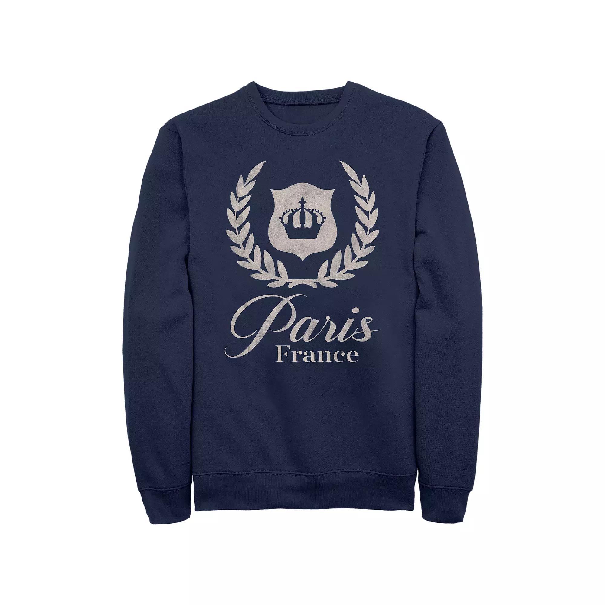 Men's Paris, France Crown Fleece,  Product Image