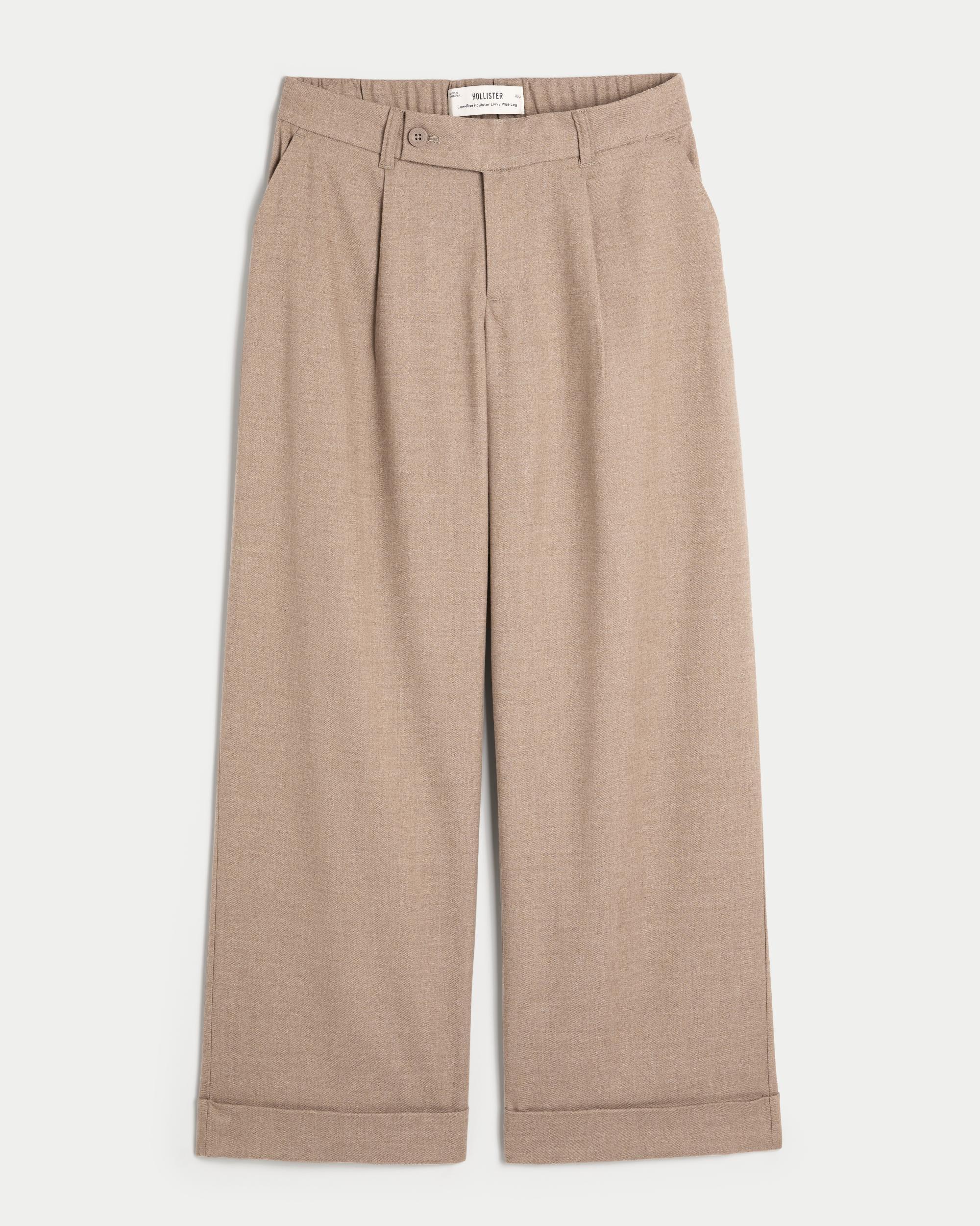 Hollister Livvy Low-rise Wide-Leg Pants Product Image