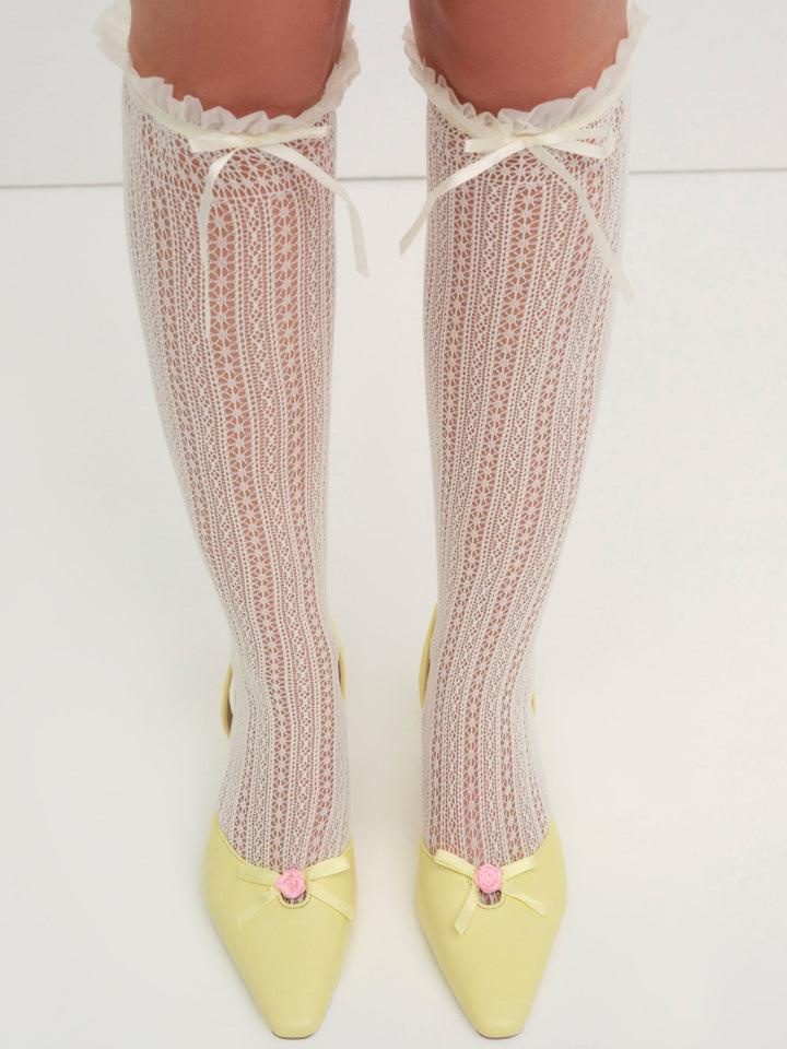 Suzette Heel — Yellow Product Image