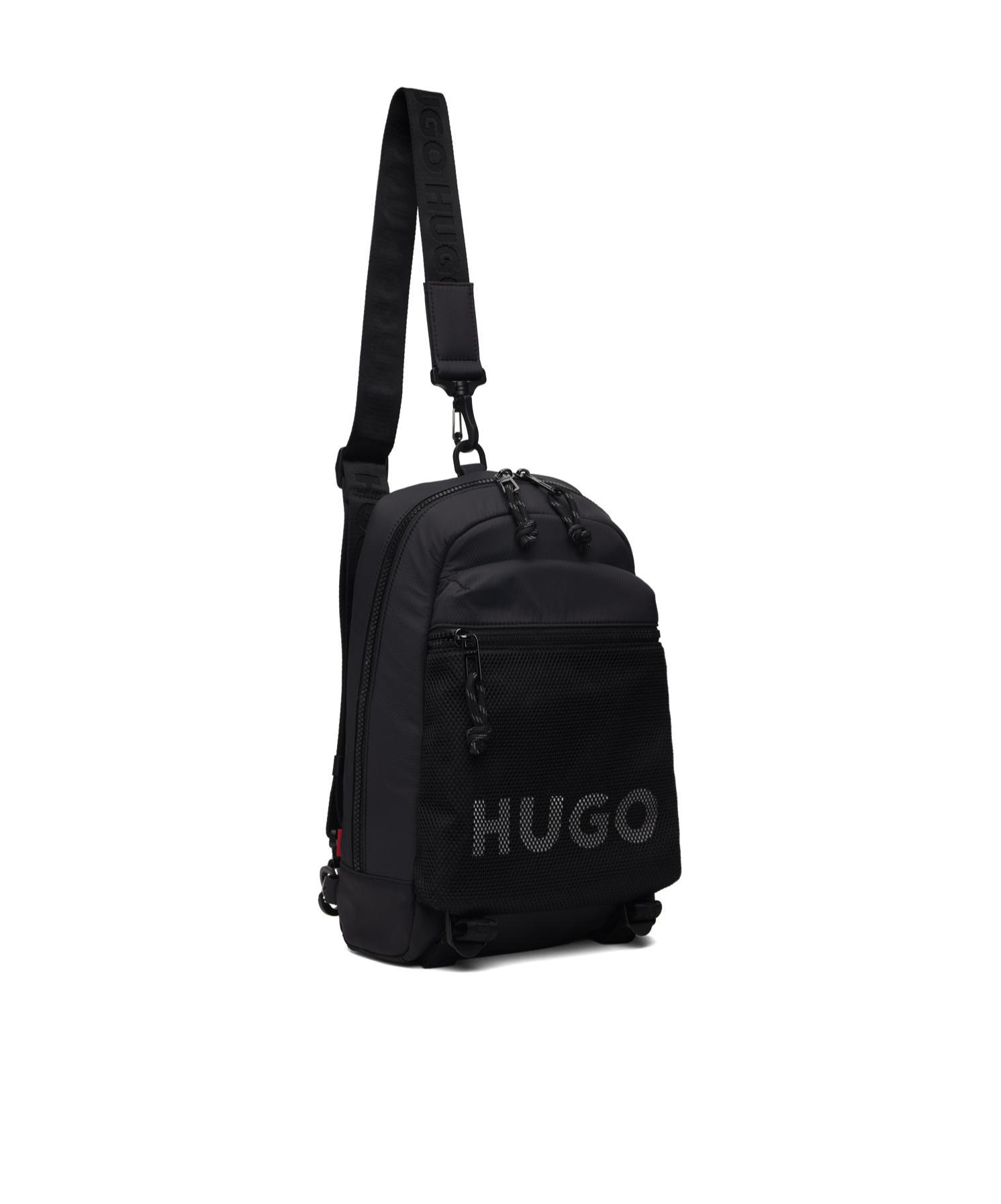 HUGO BOSS Monostrap Logo Cross-body Bag In Black Product Image