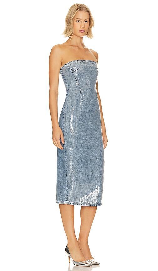 x Lindsi Lane Blakely Midi Column Dress GRLFRND Product Image