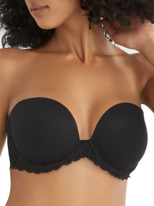 Feathers Strapless Plunge Bra Product Image