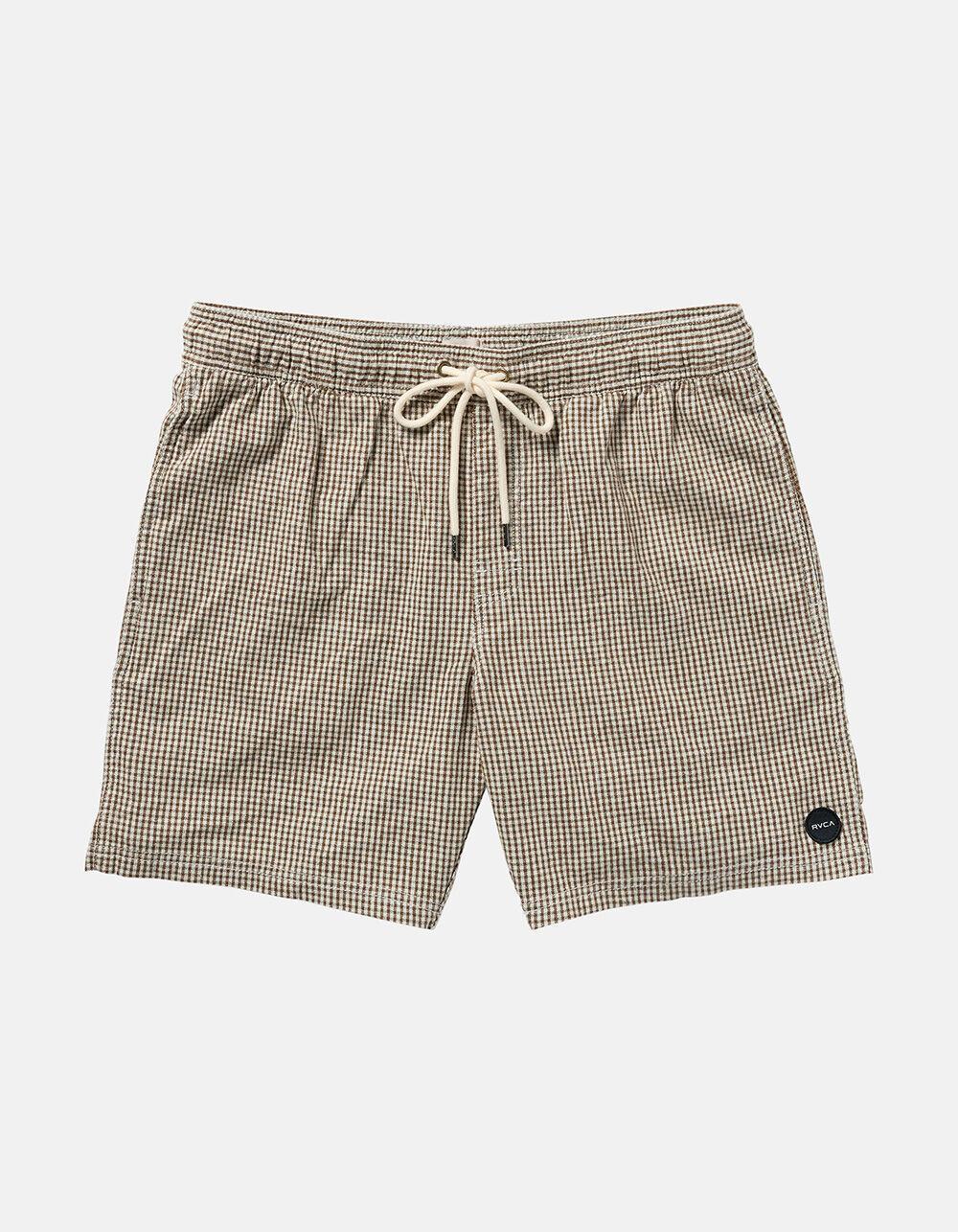 RVCA Sands Mens 17" Elastic Waist Shorts - BRN/MULTI Product Image