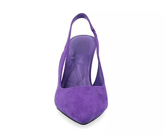 Journee Tru Comfort Foam™ Elenney Women's Slingback Heels, Size: 12, Purple Product Image