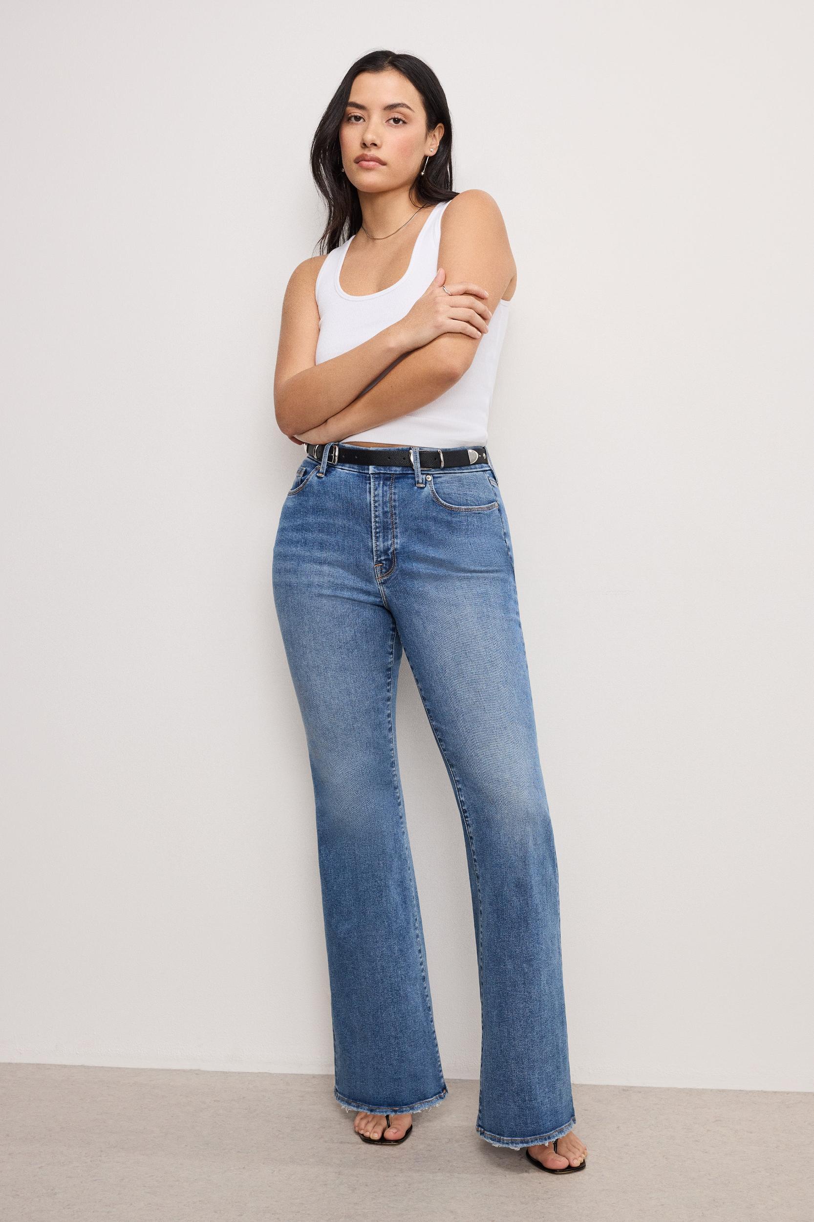 ALWAYS FITS GOOD LEGS FLARE JEANS | INDIGO316 Product Image