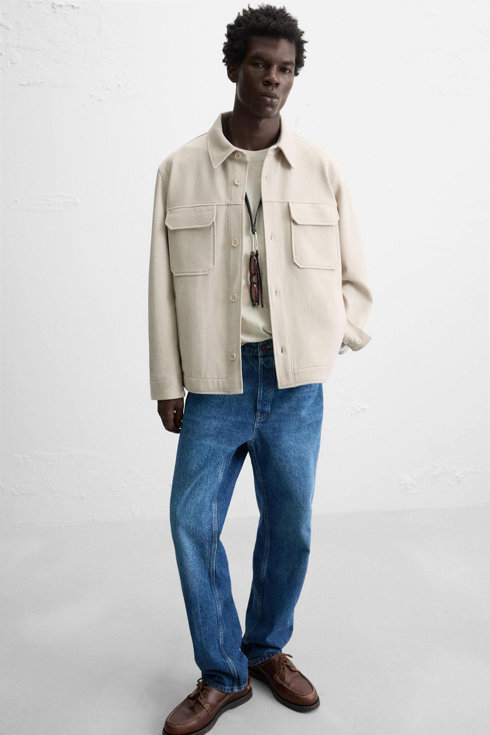 COMFORT TEXTURED OVERSHIRT Product Image