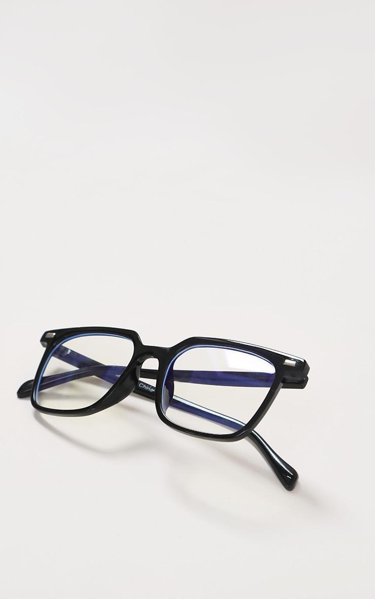 Black Classic Frame Blue Light Readers Product Image