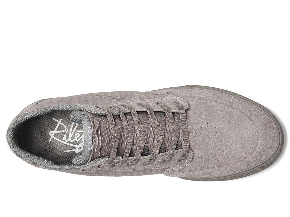 Lakai Riley 3 High (Grey Suede) Men's Shoes Product Image