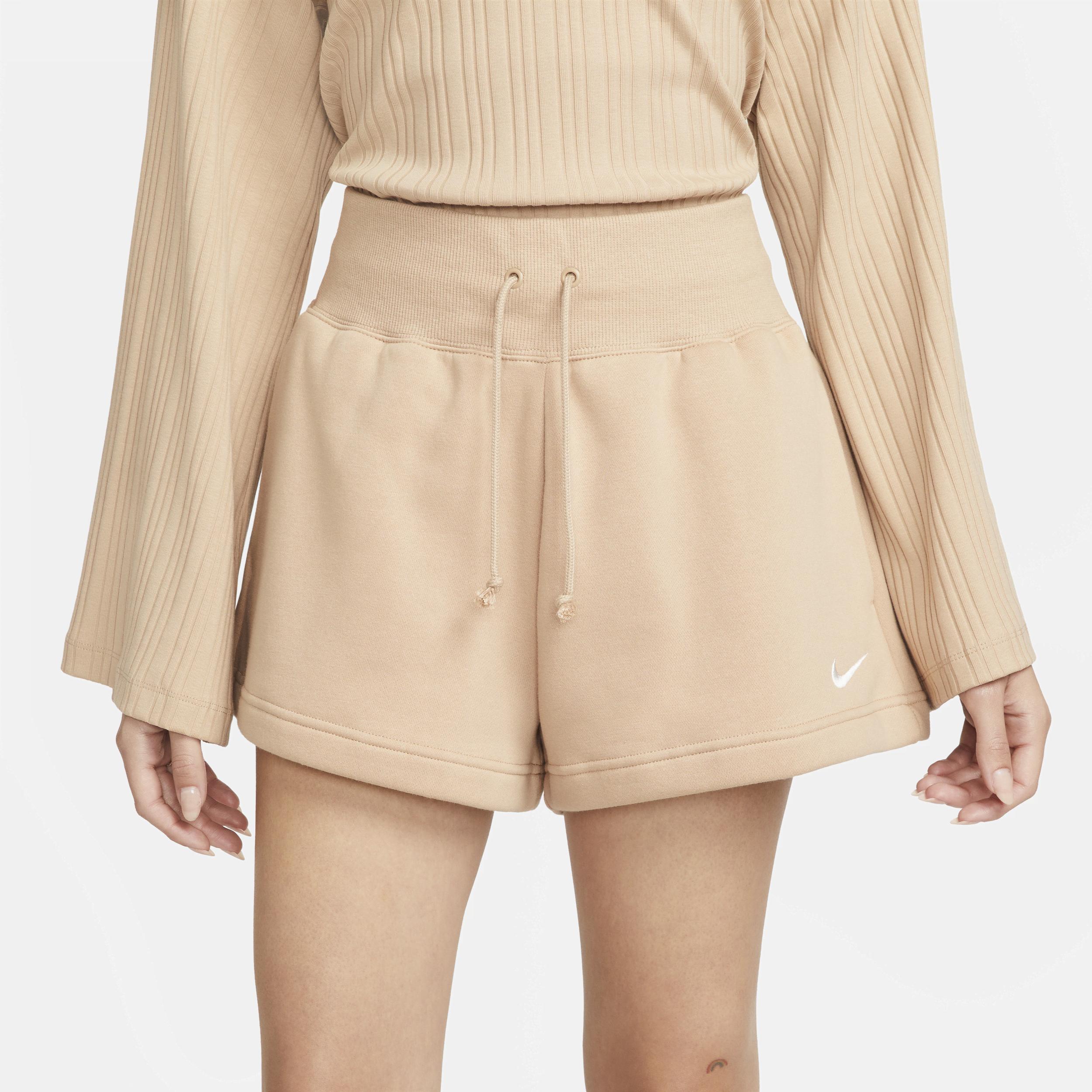 Nike Womens Sportswear Phoenix Fleece High-Waisted Loose Shorts Product Image