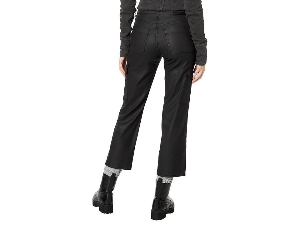 7 For All Mankind Logan Cargo Black) Women's Jeans Product Image