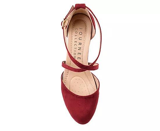 Journee Collection Womens Foster Wide Pump Product Image