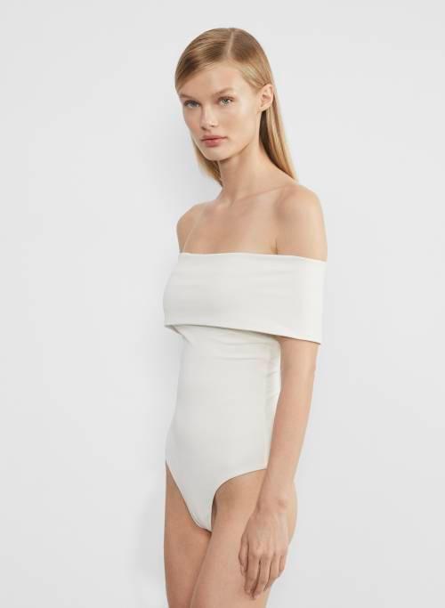 contour off-shoulder bodysuit Product Image