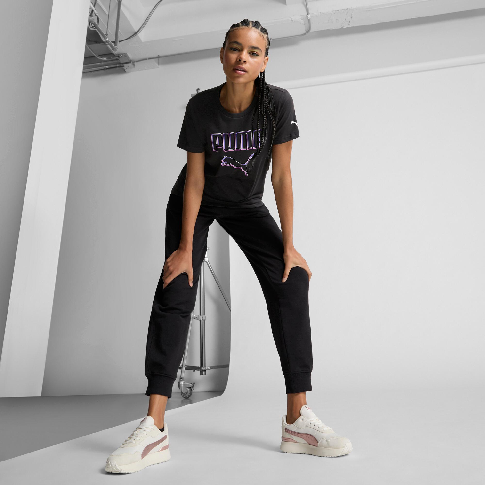 PUMA Vivd Logo Womens T-Shirt Product Image