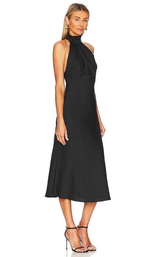 Lovers and Friends Raya Midi Dress in Black Product Image