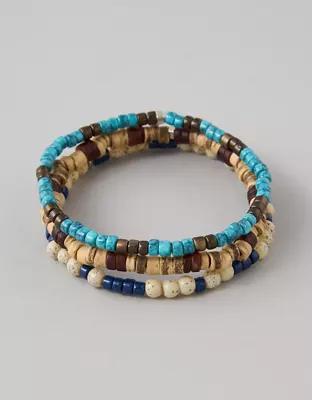 AEO Beaded Bracelet 3-Pack Product Image