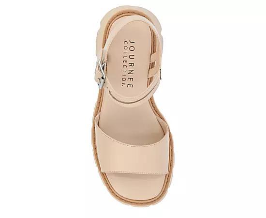 Journee Collection Womens Tillee Platform Sandal Product Image