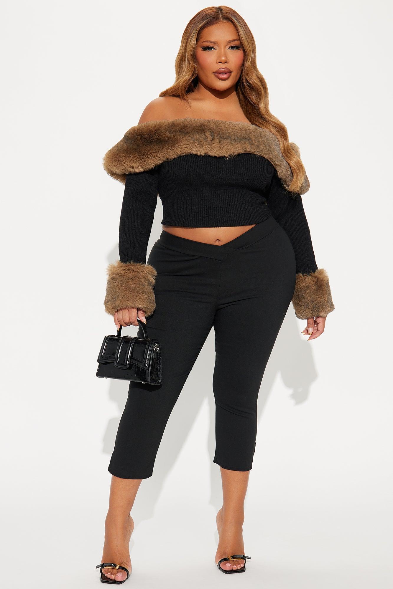 On Rotation Capri Legging - Black Product Image