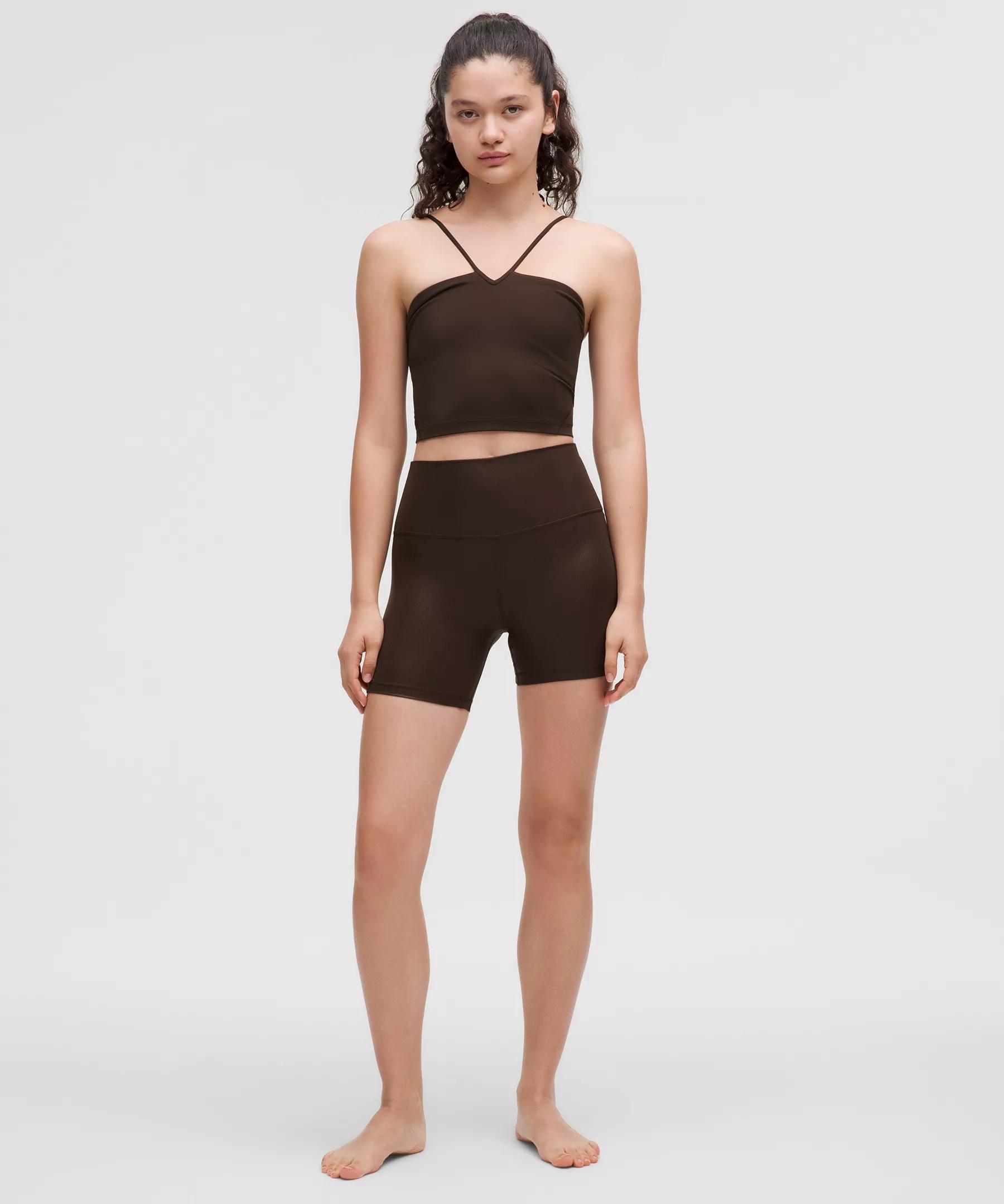 lululemon Align™ High-Rise Ribbed Short 6" *Shine Product Image