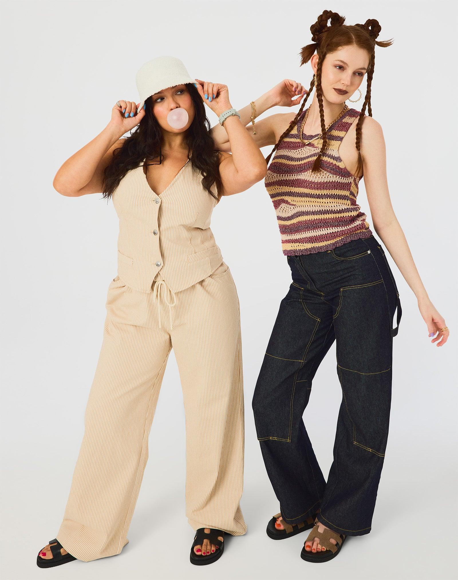 MINORCA PANT KHAKI Female Product Image