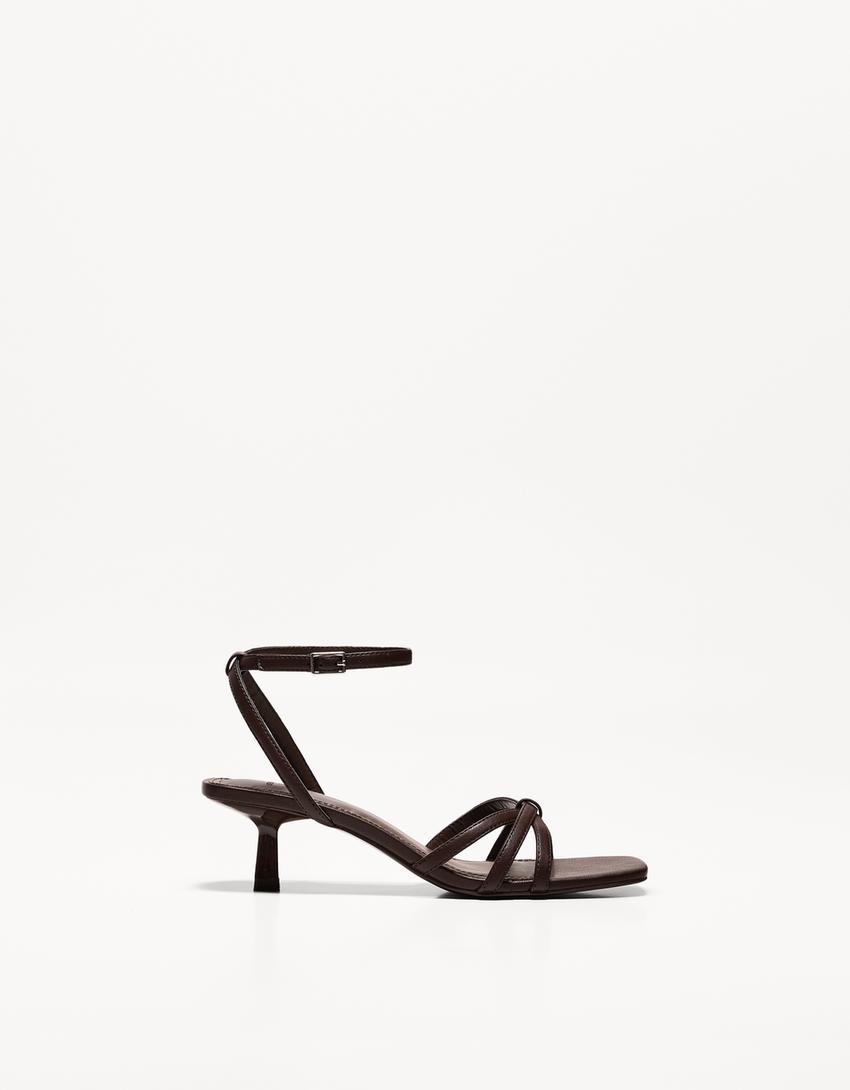 Strappy heeled sandals Product Image