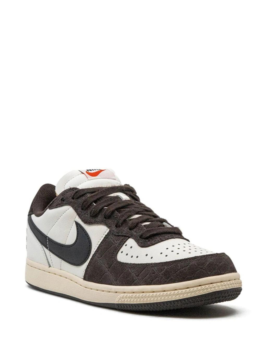 NIKE Terminator Low "velvet Brown" Sneakers In Brown/white Product Image