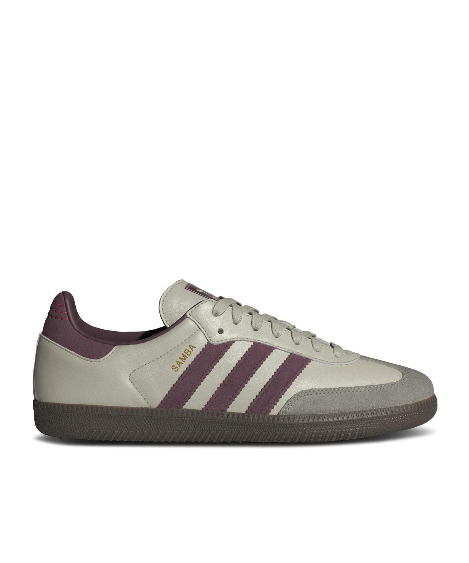 ADIDAS ORIGINALS Mens  Samba In Maroon/grey Product Image