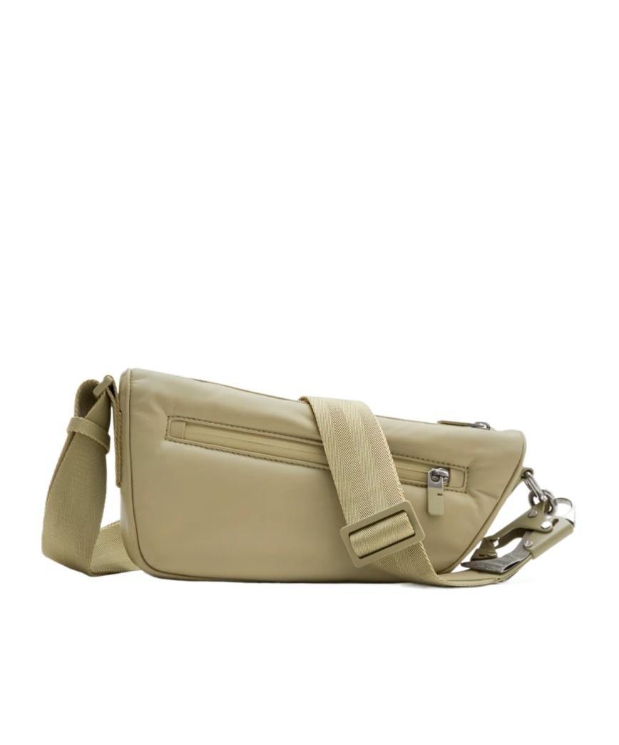 BURBERRY Shield Crossbody Bag In Green Product Image