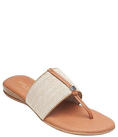 Andre Assous Nice Stretch Thong Sandals Product Image