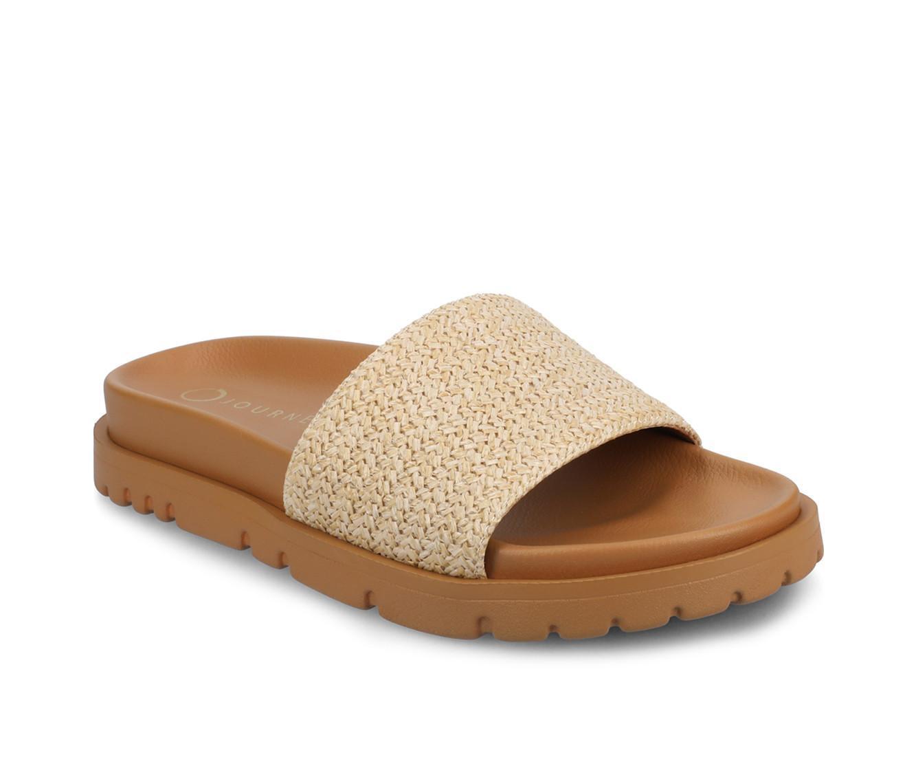 Women's Journee Collection Starr Footbed Sandals Product Image