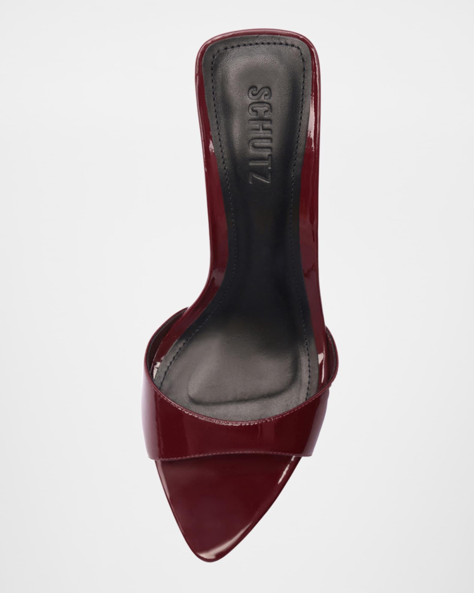 Elodie Patent Stiletto Mule Sandals Product Image