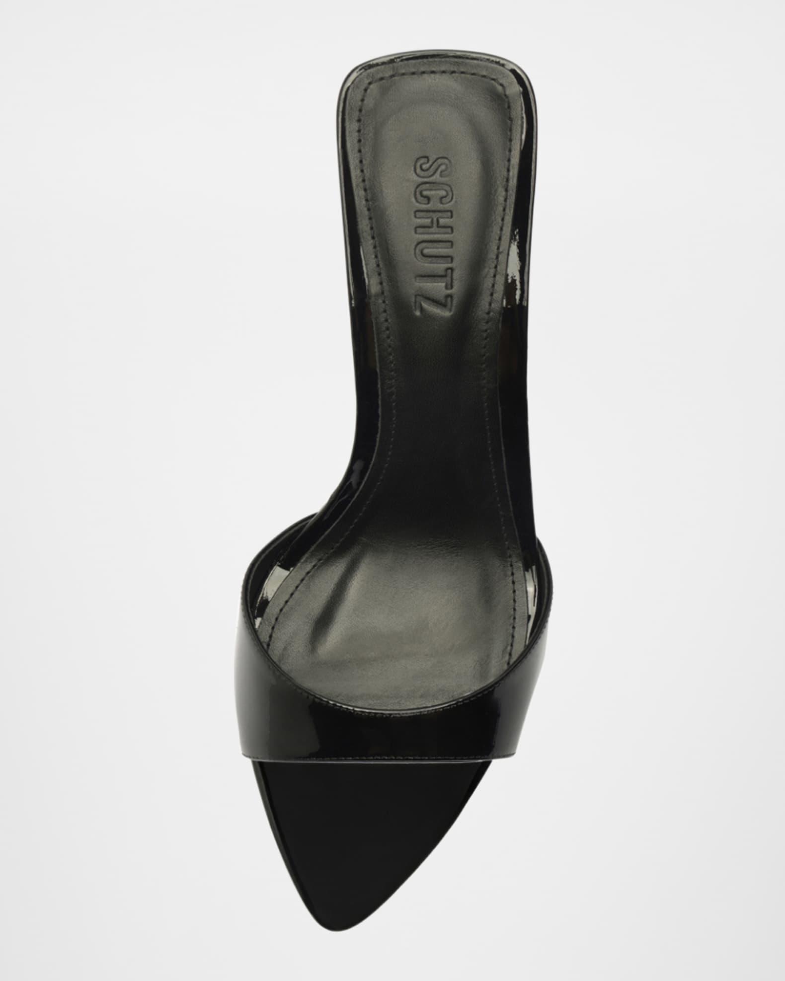 Elodie Patent Stiletto Mule Sandals Product Image