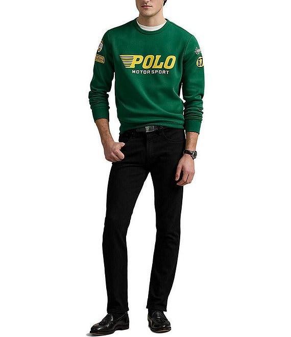 Polo Ralph Lauren Double-Knit Motorsport Graphic Sweatshirt Product Image
