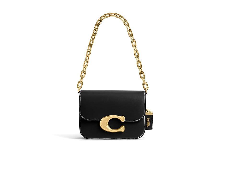 Womens Idol Leather Flap Bag Product Image