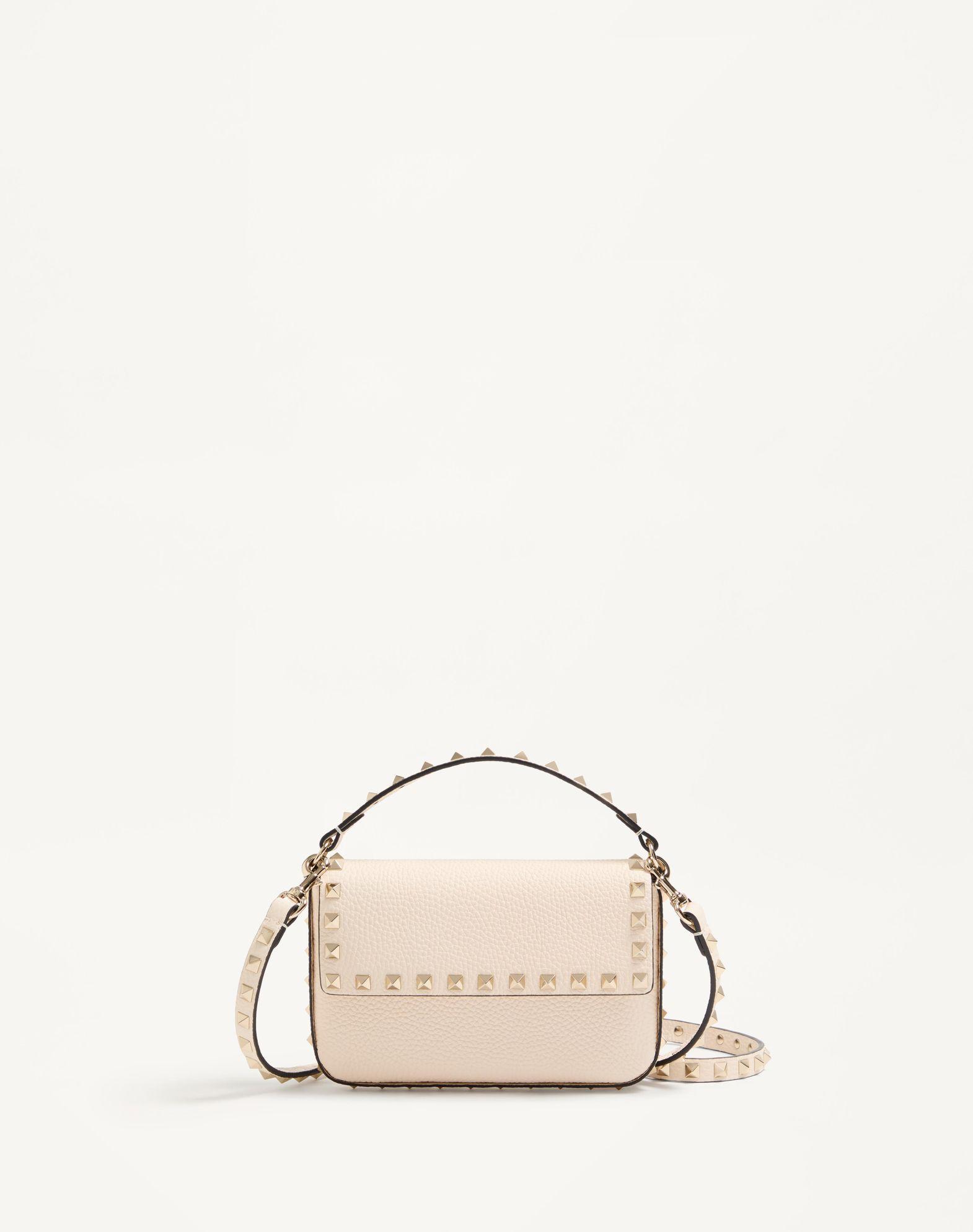 Rockstud Grainy Calfskin Pouch Product Image