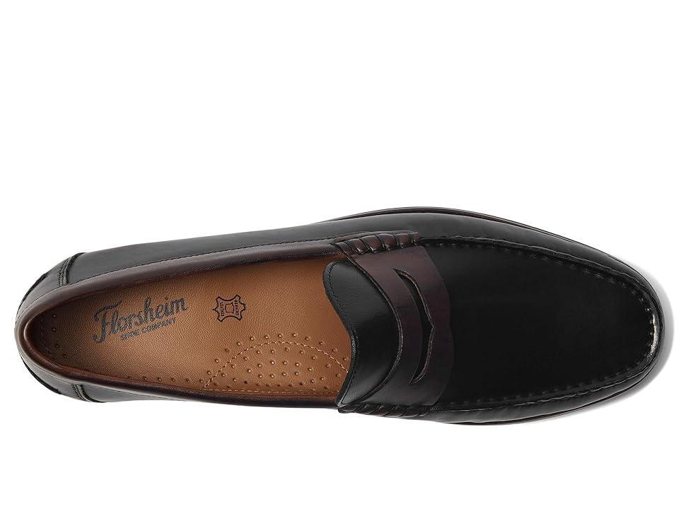 Florsheim Berkley Flex Penny Loafer Brown) Men's Shoes Product Image