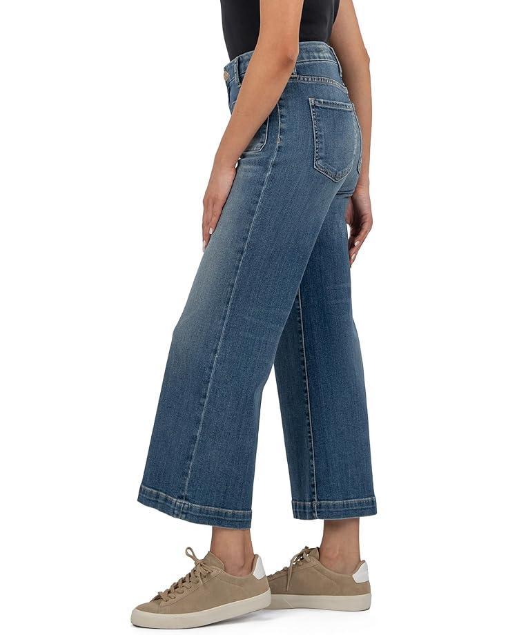 Meg High Rise Wide Leg With Patch Pockets Product Image