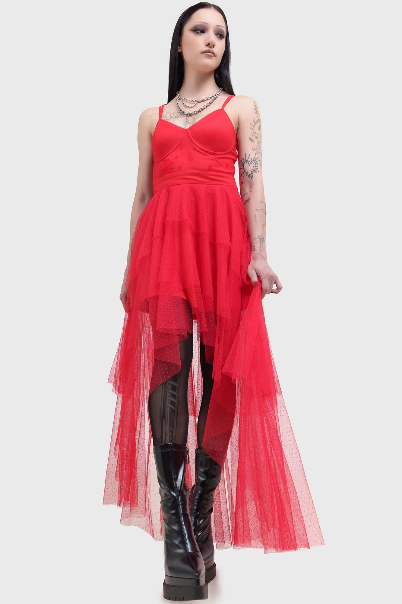 Lydia Deetz Maxi Dress Female Product Image