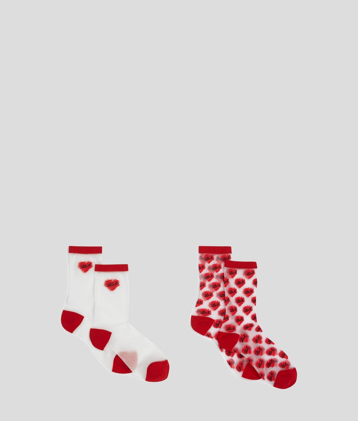 K/HEART MESH SOCKS – 2-PACK Product Image