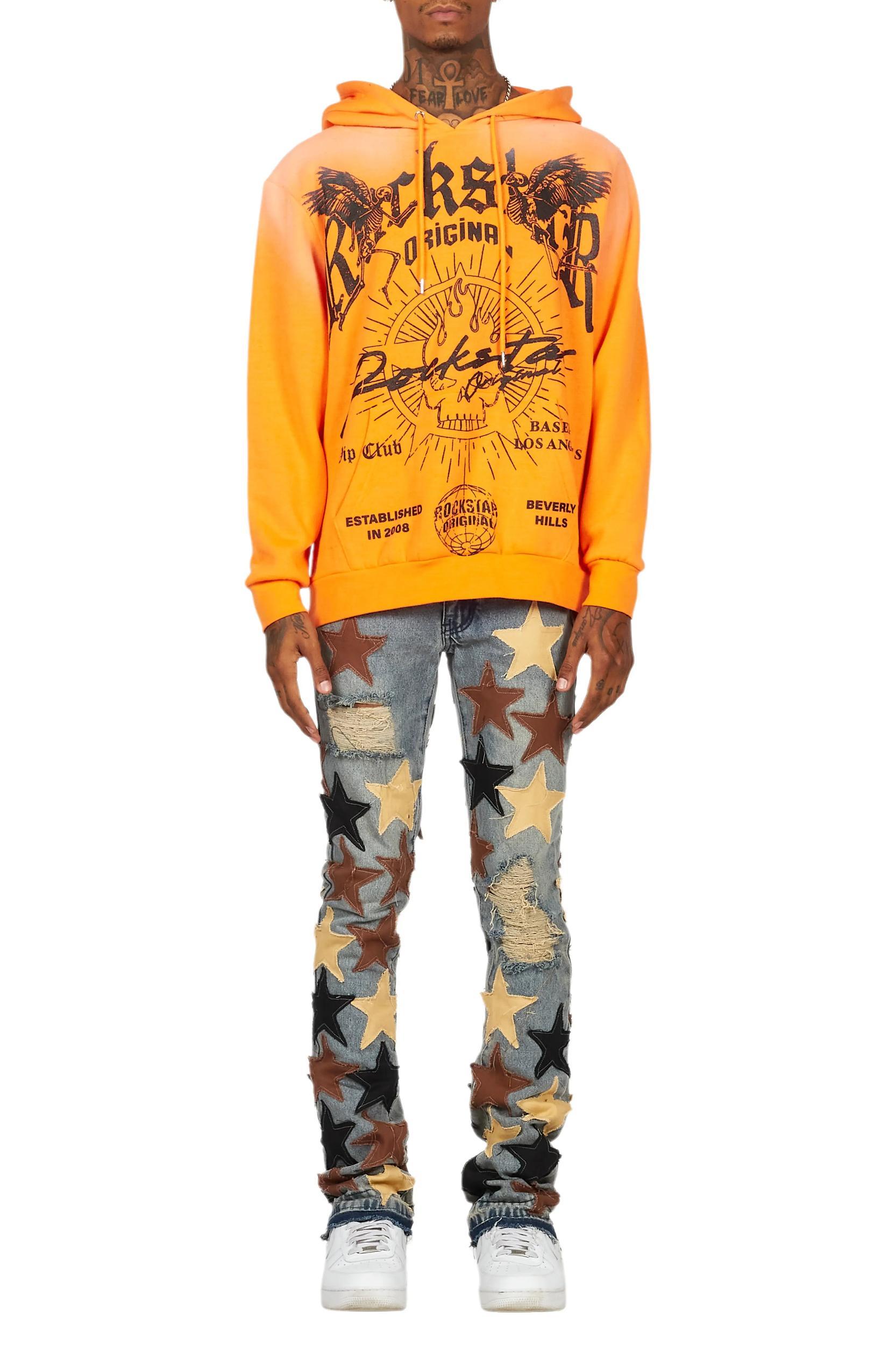 Tally Orange Graphic Hoodie Male Product Image