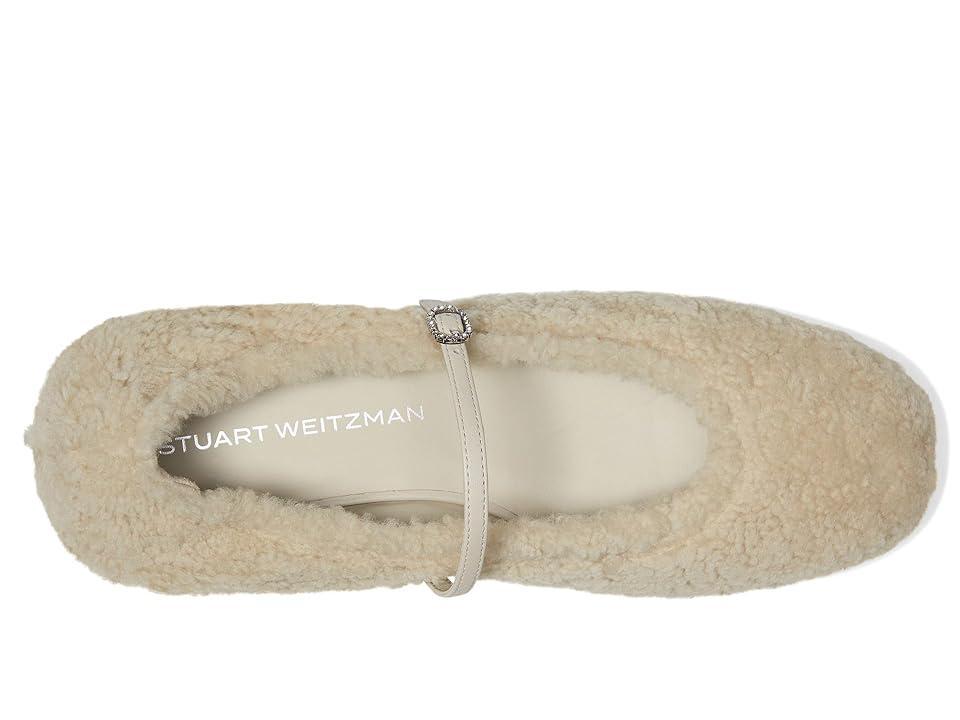 Womens Lennox Shearling Leather Flats Product Image