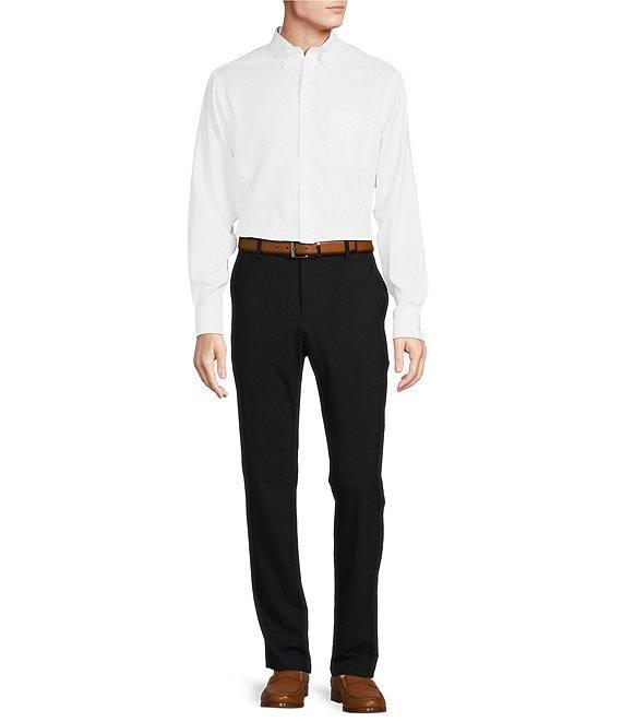 Daniel Cremieux Signature Label Non-Iron Solid Oxford Long Sleeve Woven Shirt Product Image