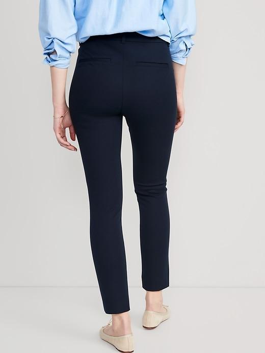 High-Waisted Pixie Skinny Ankle Pants Product Image