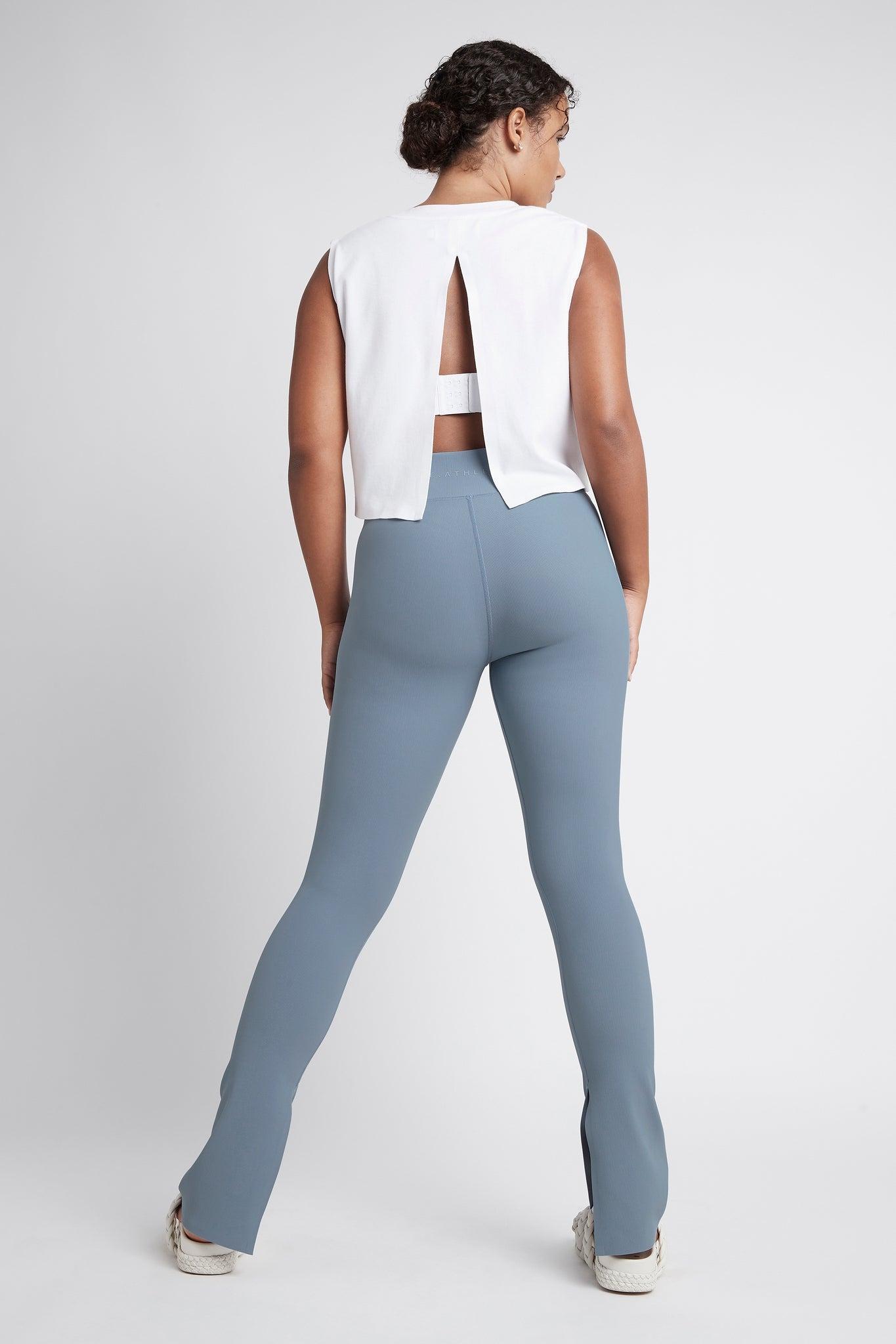 High Waist Split Hem Legging 205 Product Image