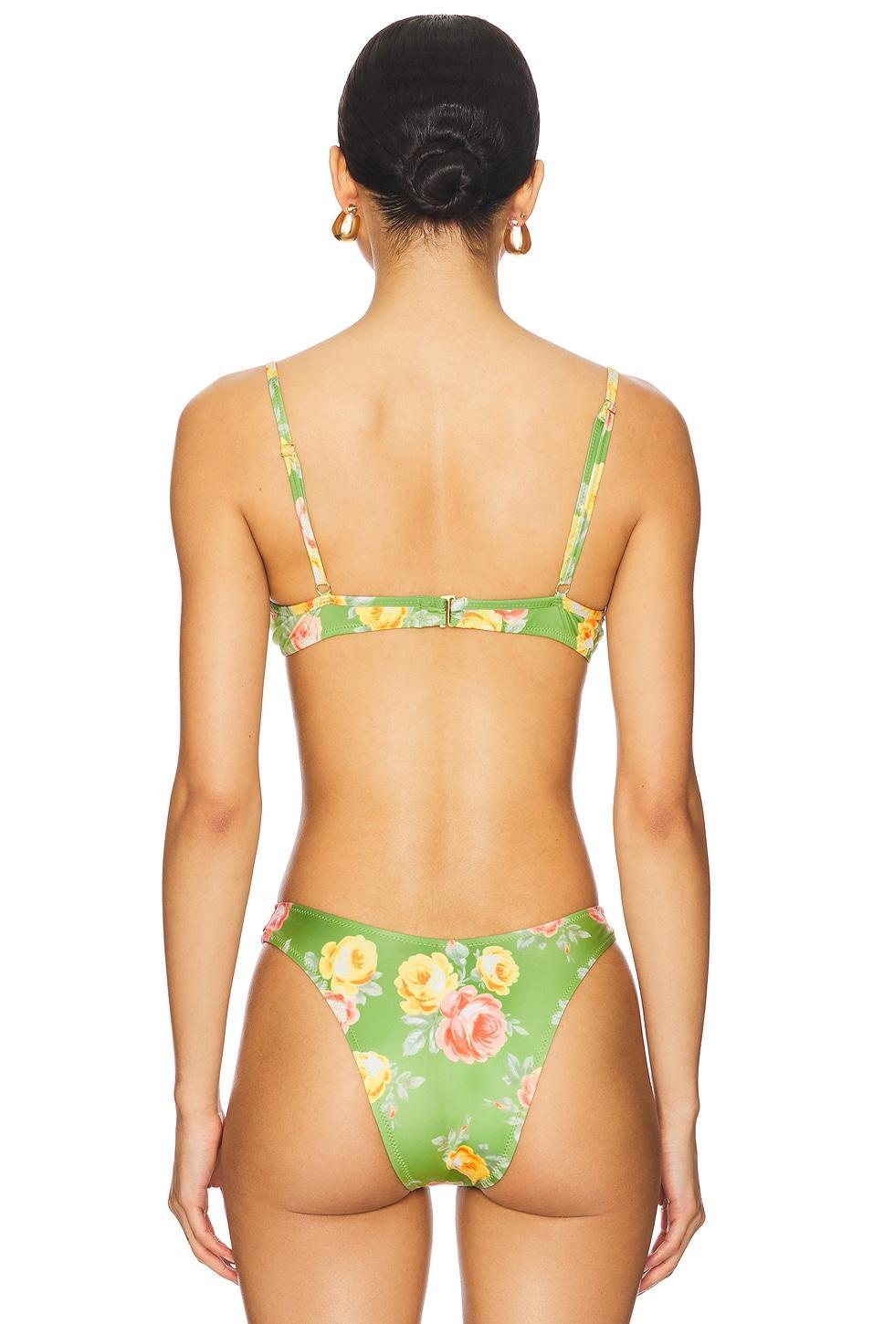 Ruffled Up Underwire Bikini Top Heavy Manners Product Image