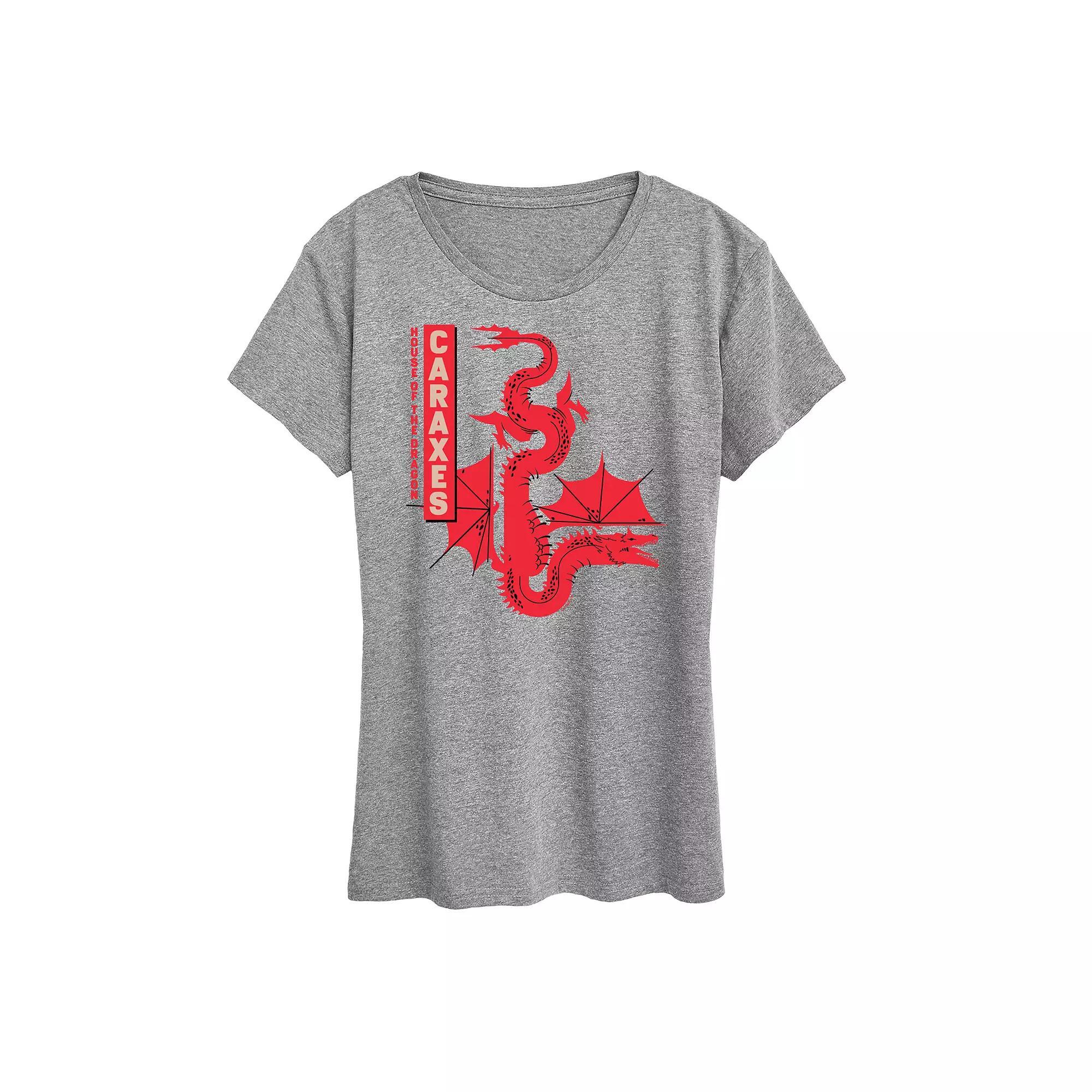 Women's House of the Dragon Caraxes Dragon Graphic Tee,  Product Image