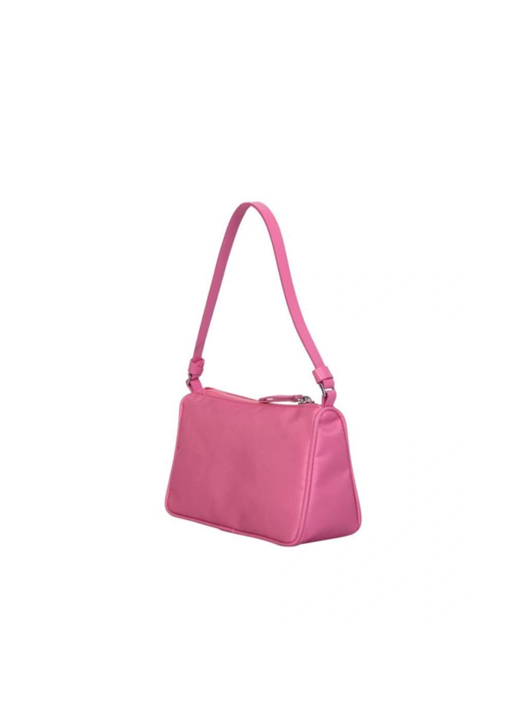 PALM ANGELS Mini Big Palm Shoulder Bag In Pink Product Image