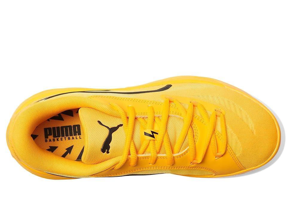 PUMA Mens All Pro Nitro x Porsche - Basketball Shoes Puma Black/Sport Yellow Product Image