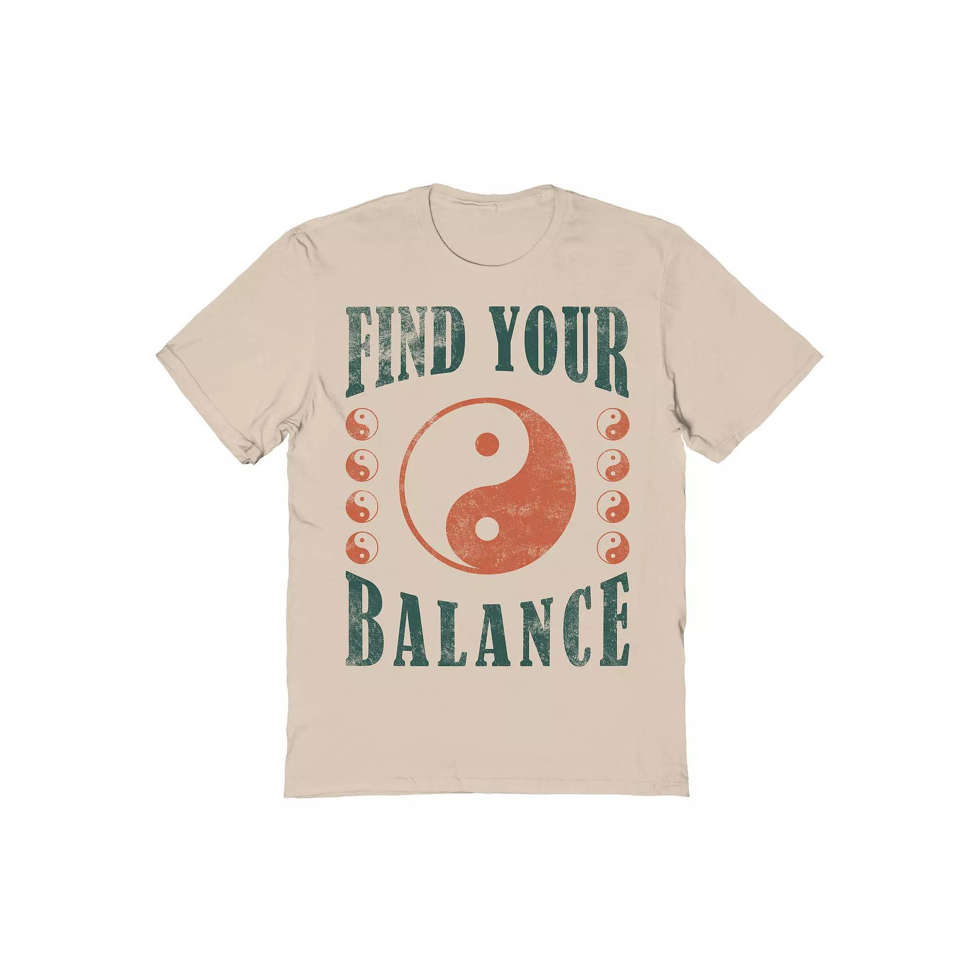 Men's COLAB89 by Threadless Balance Graphic Tee, Size: XL, Brown Product Image